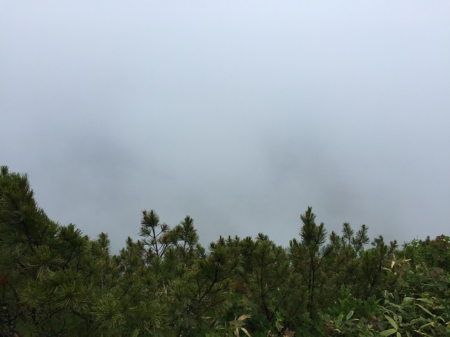 三国山山頂からの景色